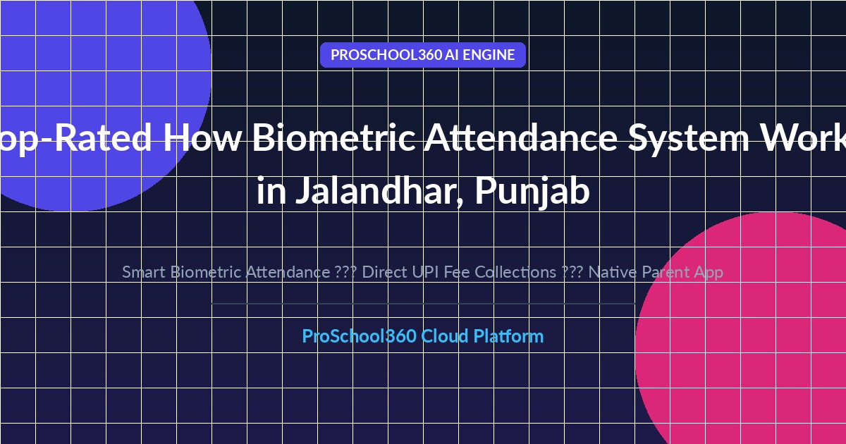 how biometric attendance system works